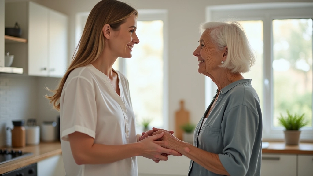 Caregiver training session with companion